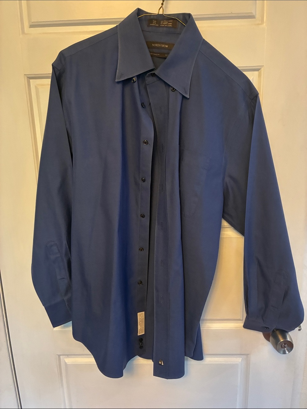 Nordstrom Men’s Navy Blue Dress Shirt